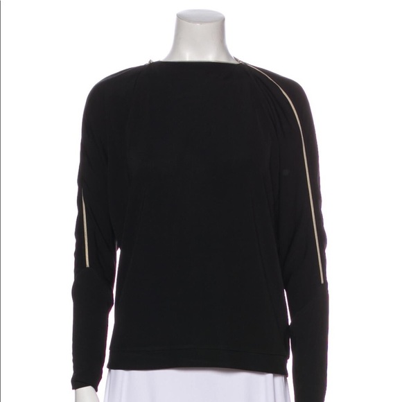 L’AGENCE Crew Neck Long Sleeve Sweatshirt - Picture 4 of 6
